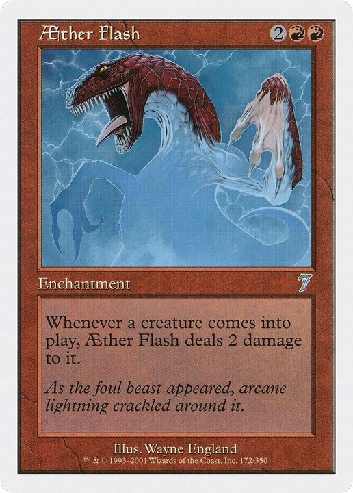 Aether Flash in the group Magic the Gathering / Types / Enchantment / Enchantment at Proxyprinters.com (43797)