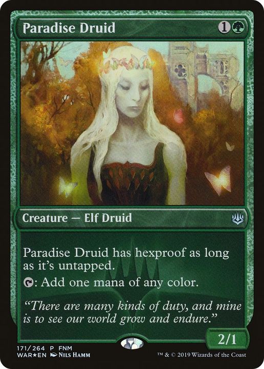 Paradise Druid in the group Magic the Gathering / Types / Creatures / Elf at Proxyprinters.com (43800)