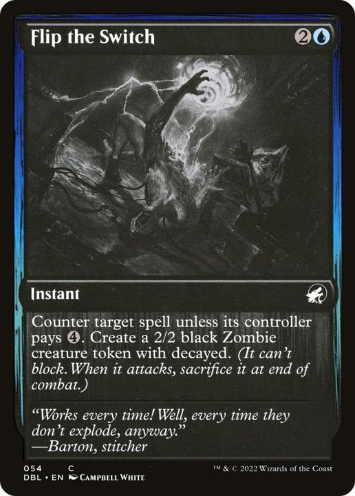 Flip the Switch in the group Magic the Gathering / Types / Colors / Blue at Proxyprinters.com (43816)