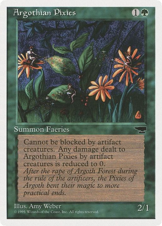 Argothian Pixies in the group Magic the Gathering / Types / Colors / Green at Proxyprinters.com (43836)