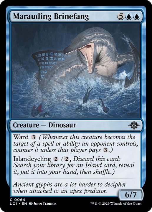 Marauding Brinefang in the group Magic the Gathering / Types / Colors / Blue at Proxyprinters.com (43850)