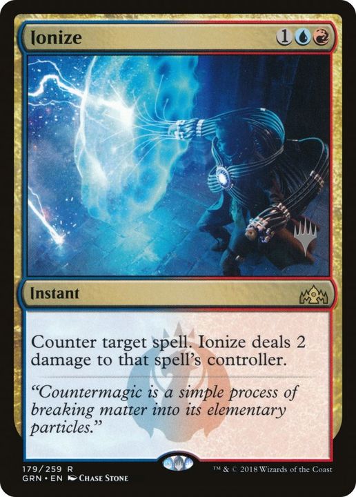 Ionize in the group Magic the Gathering / Types / Colors / Multicolors / R, U at Proxyprinters.com (4386)