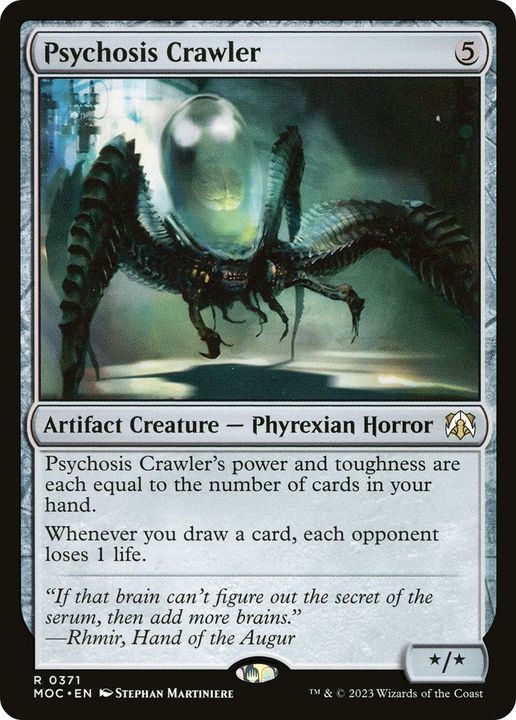 Psychosis Crawler in the group Magic the Gathering / Sets / March of the Machine Substitute Cards at Proxyprinters.com (43865)