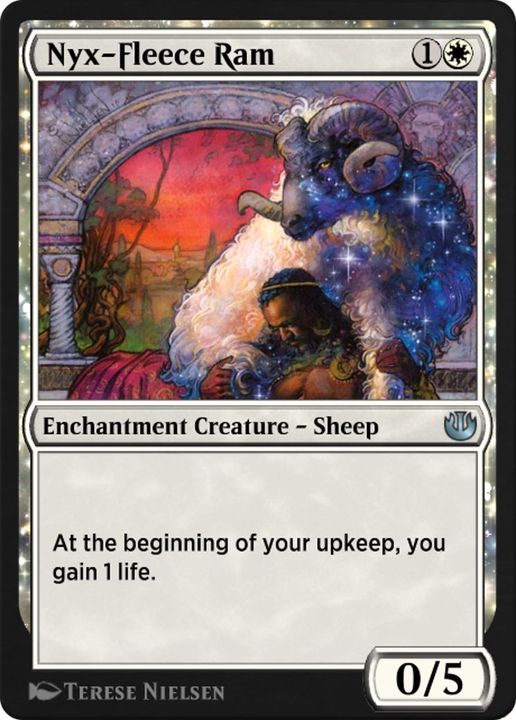 Nyx-Fleece Ram in the group Magic the Gathering / Types / Colors / White at Proxyprinters.com (43875)