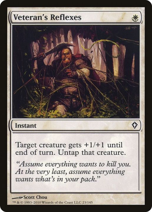 Veteran's Reflexes in the group Magic the Gathering / Types / Colors / White at Proxyprinters.com (43880)