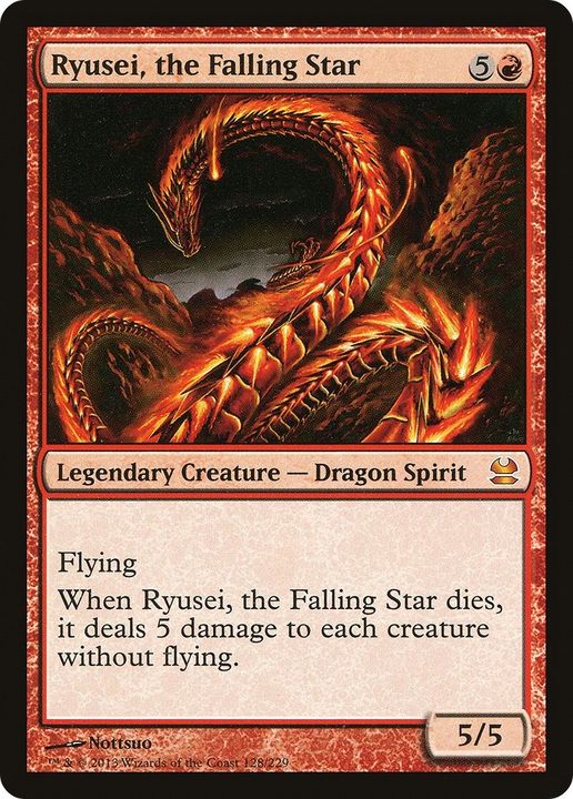 Ryusei, the Falling Star in the group Magic the Gathering / Types / Colors / Red at Proxyprinters.com (43887)