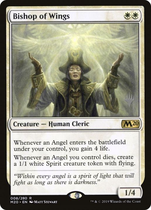 Bishop of Wings in the group Magic the Gathering / Sets / Core Set 2020 Promos at Proxyprinters.com (43892)