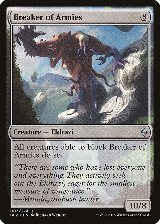 Breaker of Armies in the group Magic the Gathering / Types / Colors / Colorless at Proxyprinters.com (43901)