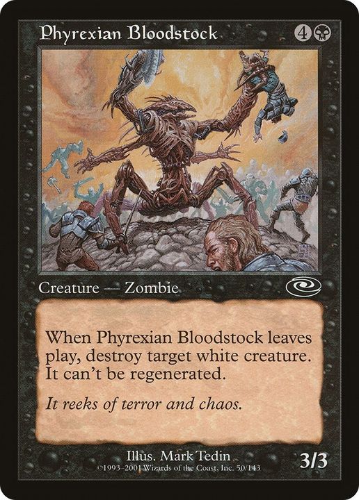 Phyrexian Bloodstock in the group Magic the Gathering / Types / Creatures / Zombie at Proxyprinters.com (43917)