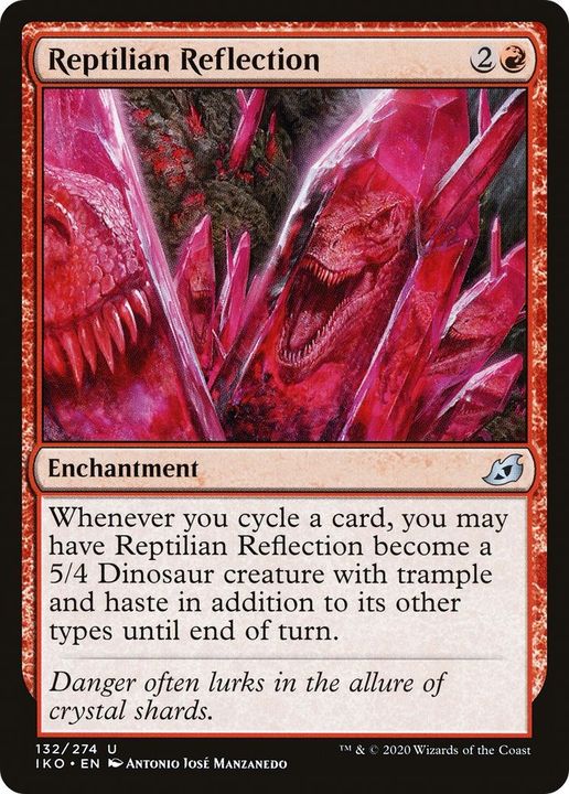 Reptilian Reflection in the group Magic the Gathering / Sets / Ikoria: Lair of Behemoths at Proxyprinters.com (43941)