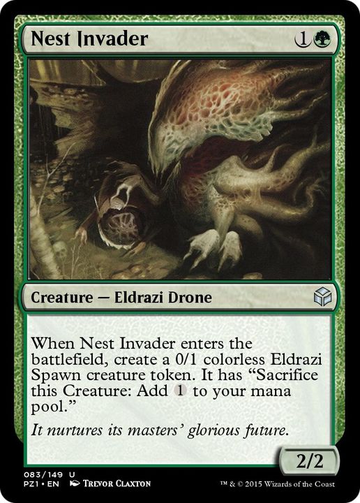 Nest Invader in the group Magic the Gathering / Types / Colors / Green at Proxyprinters.com (43951)