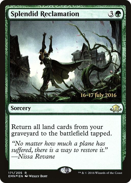 Splendid Reclamation in the group Magic the Gathering / Sets / Eldritch Moon Promos at Proxyprinters.com (43955)