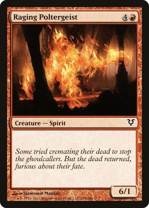 Raging Poltergeist in the group Magic the Gathering / Types / Colors / Red at Proxyprinters.com (43971)