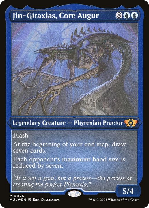 Jin-Gitaxias, Core Augur in the group Magic the Gathering / Types / Colors / Blue at Proxyprinters.com (43975)