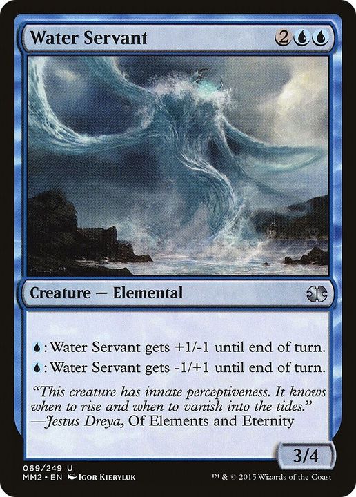 Water Servant in the group Magic the Gathering / Types / Colors / Blue at Proxyprinters.com (4399)