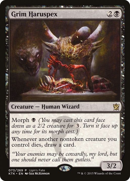 Grim Haruspex in the group Magic the Gathering / Types / Creatures / Wizard at Proxyprinters.com (44010)