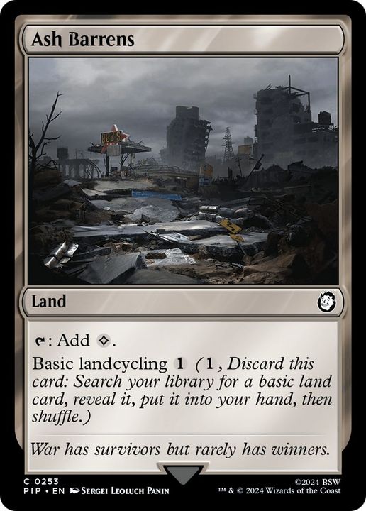 Ash Barrens in the group Magic the Gathering / Types / Colors / Colorless at Proxyprinters.com (44011)