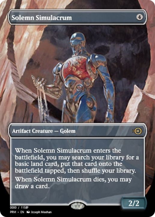 Solemn Simulacrum in the group Magic the Gathering / Types / Colors / Colorless at Proxyprinters.com (4408)