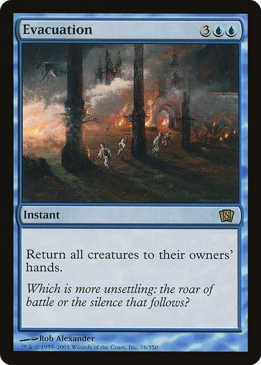 Evacuation in the group Magic the Gathering / Sets / Eighth Edition at Proxyprinters.com (4409)