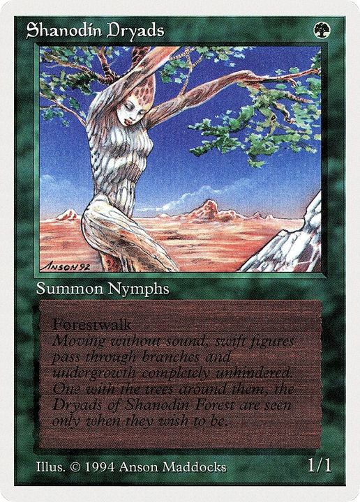 Shanodin Dryads in the group Magic the Gathering / Types / Colors / Green at Proxyprinters.com (4417)