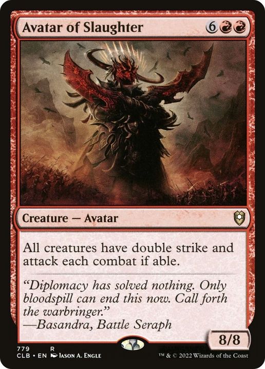 Avatar of Slaughter in the group Magic the Gathering / Types / Colors / Red at Proxyprinters.com (44216)