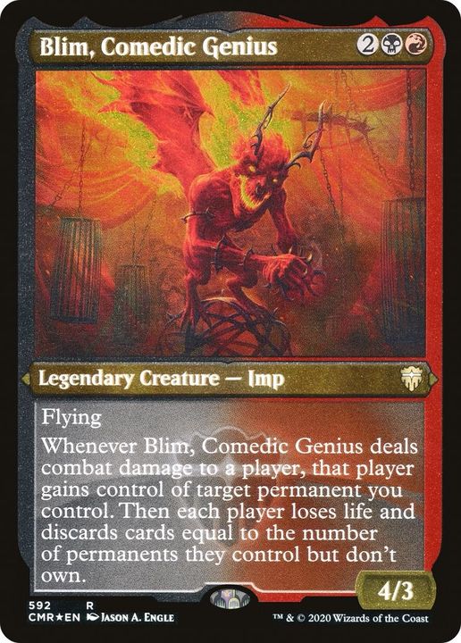 Blim, Comedic Genius in the group Magic the Gathering / Sets / Commander Legends at Proxyprinters.com (44221)