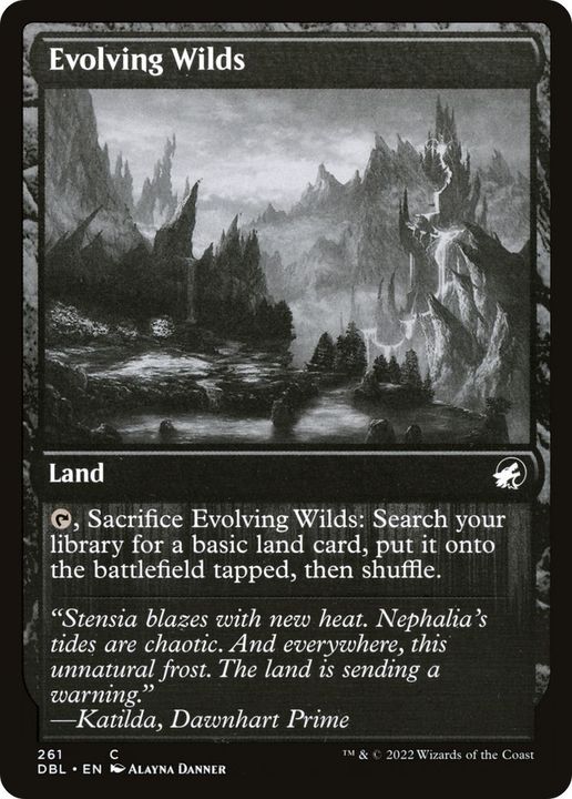 Evolving Wilds in the group Magic the Gathering / Types / Colors / Colorless at Proxyprinters.com (44229)