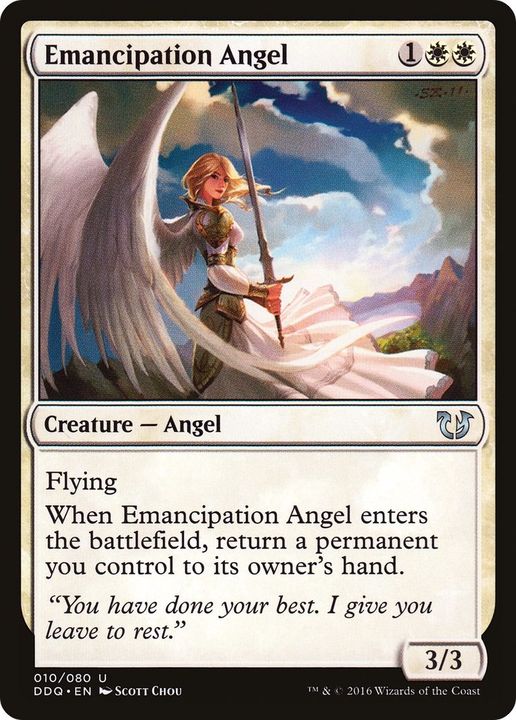 Emancipation Angel in the group Magic the Gathering / Sets / Duel Decks: Blessed vs. Cursed at Proxyprinters.com (44245)