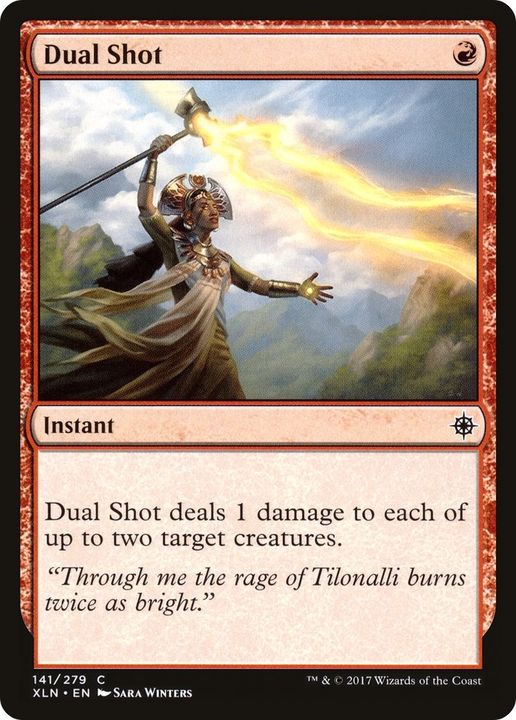 Dual Shot in the group Magic the Gathering / Types / Colors / Red at Proxyprinters.com (4425)