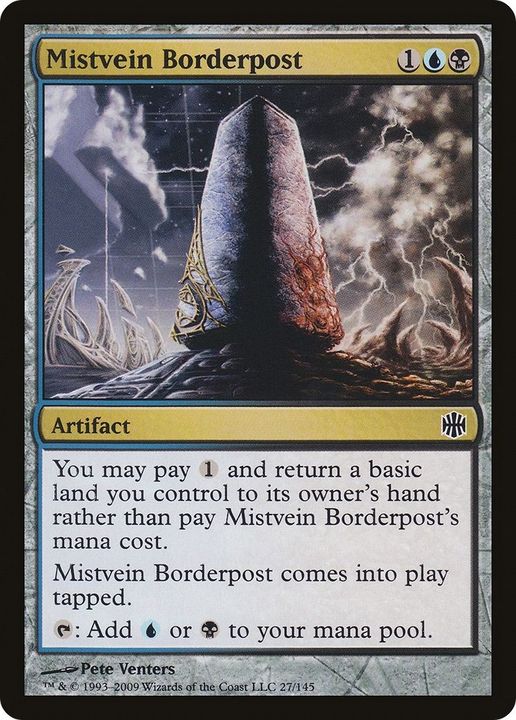 Mistvein Borderpost in the group Magic the Gathering / Sets / Alara Reborn at Proxyprinters.com (44259)