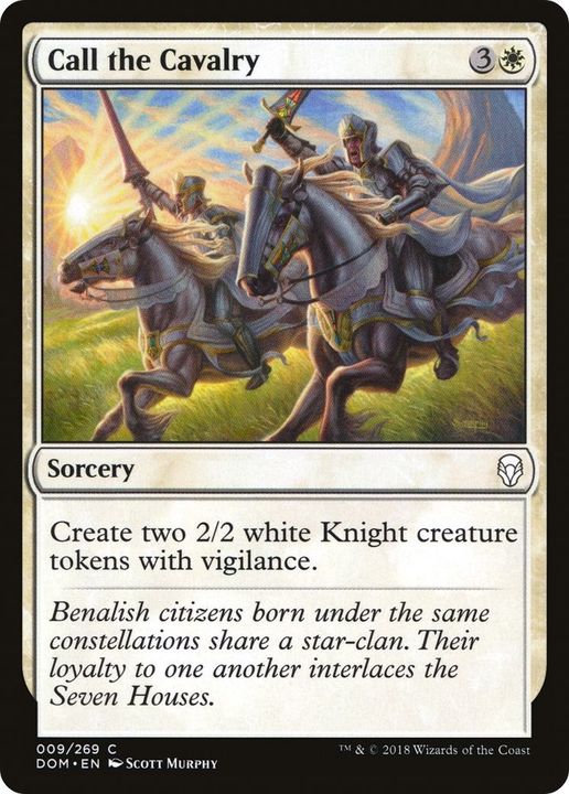 Call the Cavalry in the group Magic the Gathering / Sets / Dominaria at Proxyprinters.com (44263)