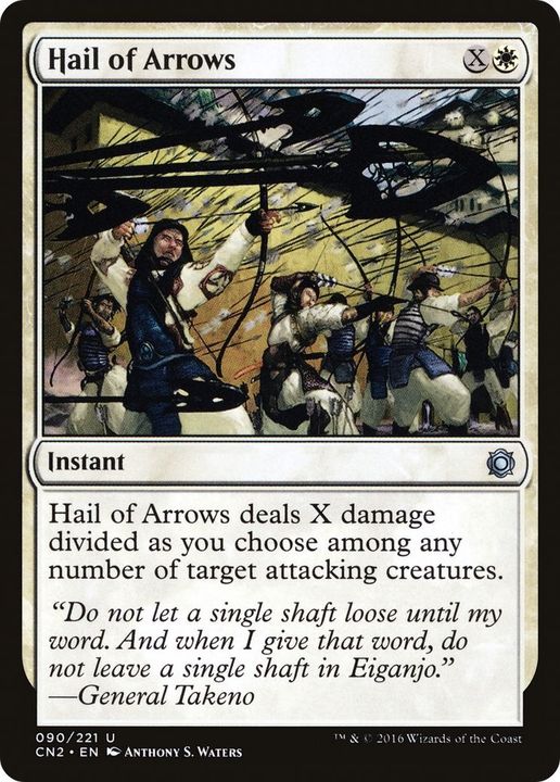 Hail of Arrows in the group Magic the Gathering / Types / Colors / White at Proxyprinters.com (44270)