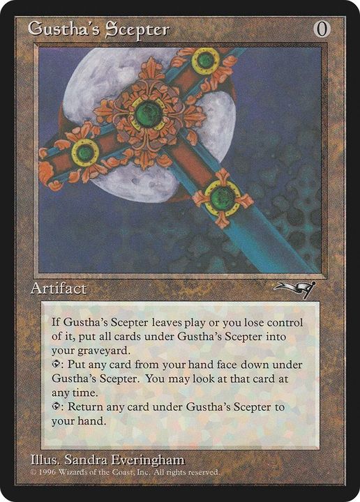 Gustha's Scepter in the group Magic the Gathering / Sets / Alliances at Proxyprinters.com (44273)