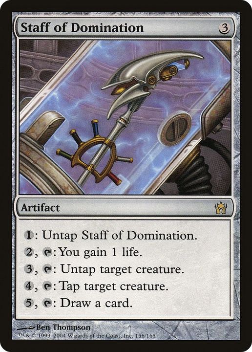 Staff of Domination in the group Magic the Gathering / Types / Artifacts / Artifact at Proxyprinters.com (44285)