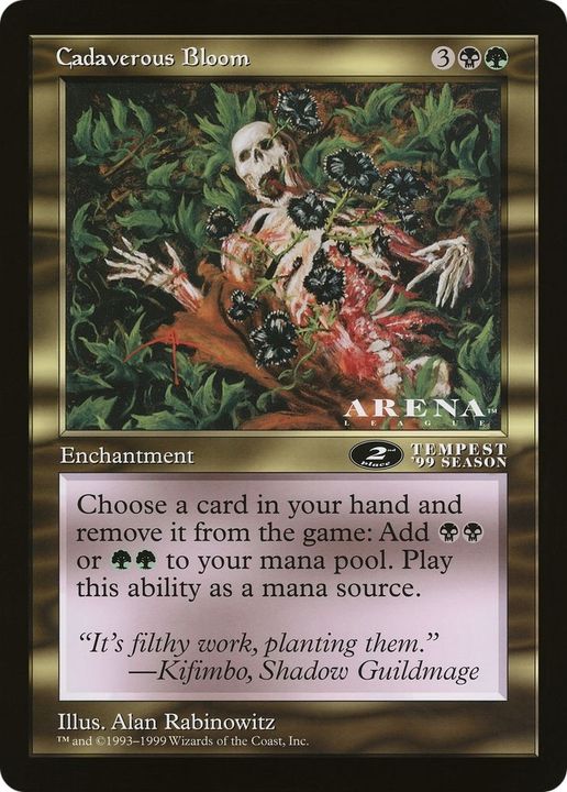 Cadaverous Bloom in the group Magic the Gathering / Sets / Oversized League Prizes at Proxyprinters.com (44291)