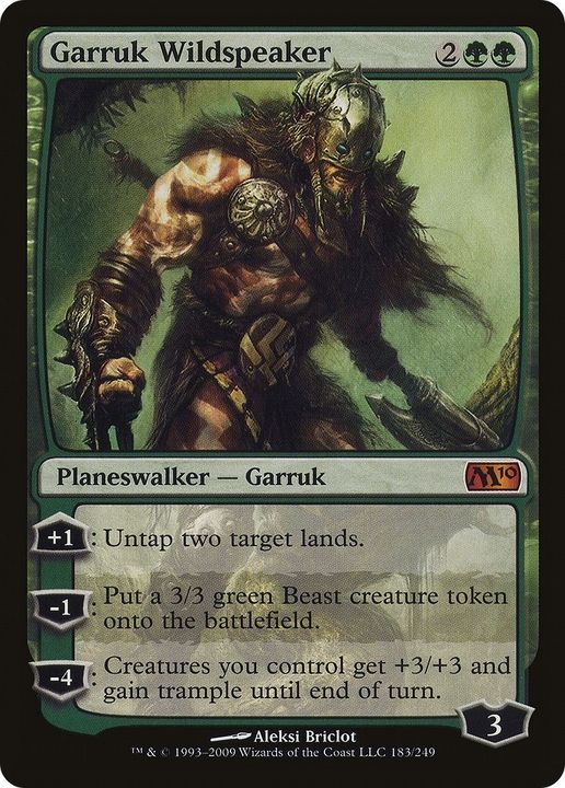 Garruk Wildspeaker in the group Magic the Gathering / Sets / Magic 2011 at Proxyprinters.com (44312)