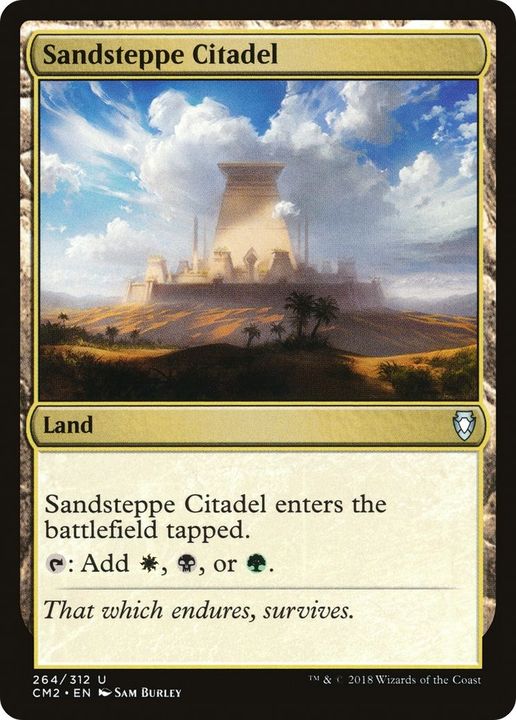 Sandsteppe Citadel in the group Magic the Gathering / Types / Colors / Colorless at Proxyprinters.com (44323)