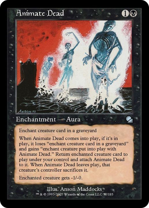 Animate Dead in the group Magic the Gathering / Types / Colors / Black at Proxyprinters.com (44343)