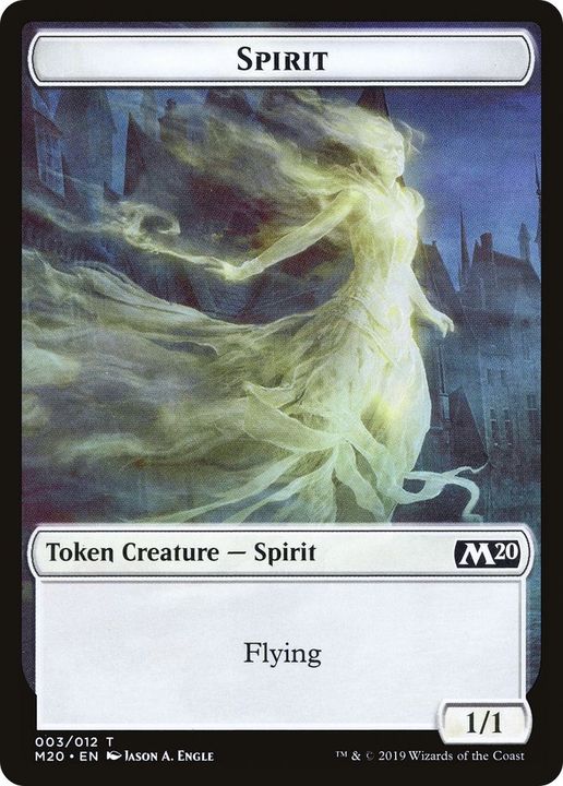 Spirit in the group Magic the Gathering / Types / Colors / White at Proxyprinters.com (44354)