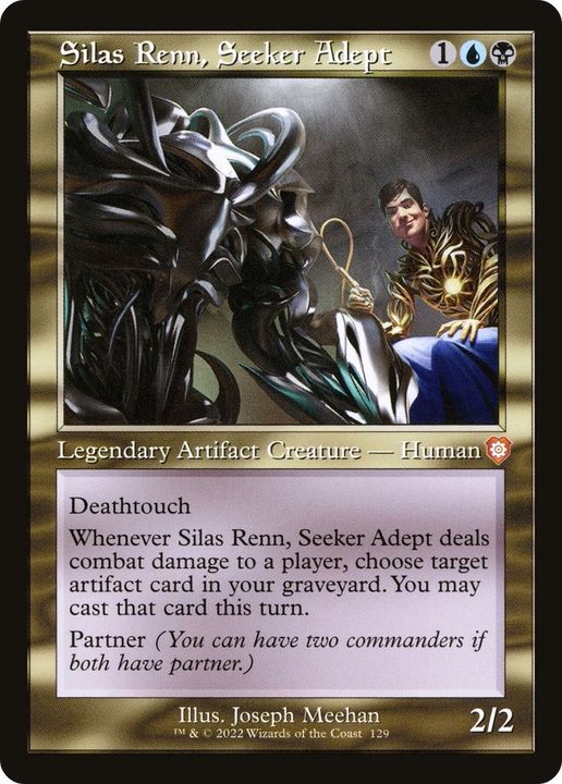 Silas Renn, Seeker Adept in the group Magic the Gathering / Types / Artifacts / Legendary Artifact at Proxyprinters.com (44357)