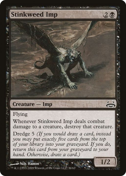 Stinkweed Imp in the group Magic the Gathering / Types / Colors / Black at Proxyprinters.com (44368)