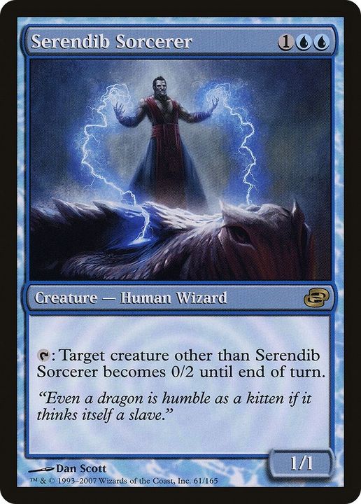 Serendib Sorcerer in the group Magic the Gathering / Types / Creatures / Wizard at Proxyprinters.com (4437)