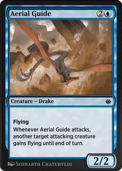 Aerial Guide in the group Magic the Gathering / Sets / Amonkhet Remastered at Proxyprinters.com (44376)