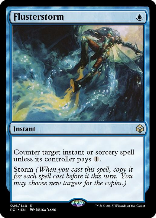 Flusterstorm in the group Magic the Gathering / Types / Colors / Blue at Proxyprinters.com (4439)