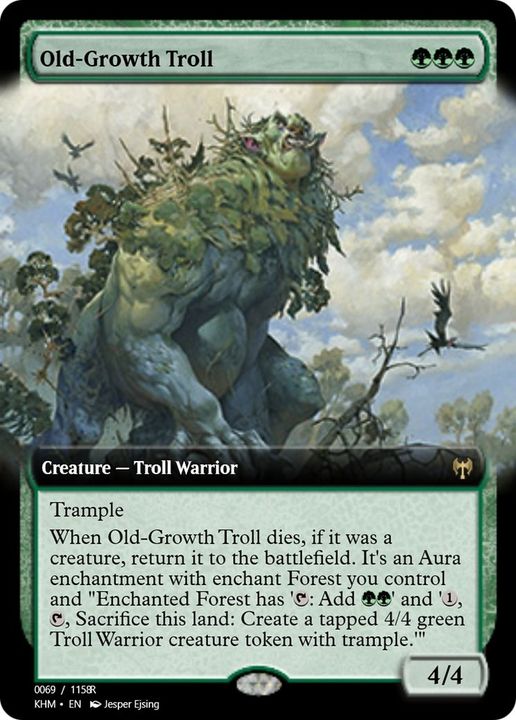 Old-Growth Troll in the group Magic the Gathering / Sets / Magic Origins Clash Pack at Proxyprinters.com (444)