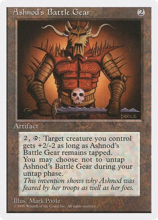 Ashnod's Battle Gear in the group Magic the Gathering / Types / Artifacts / Artifact at Proxyprinters.com (4440)