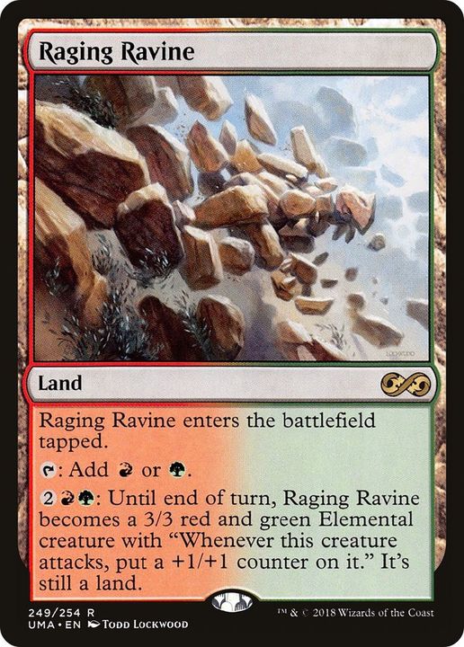 Raging Ravine in the group Magic the Gathering / Types / Colors / Colorless at Proxyprinters.com (44427)