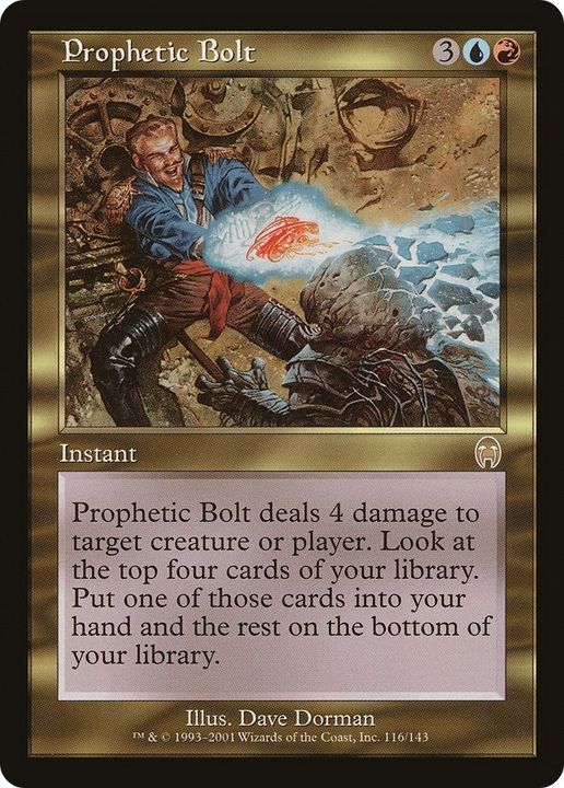 Prophetic Bolt in the group Magic the Gathering / Sets / Apocalypse at Proxyprinters.com (44441)