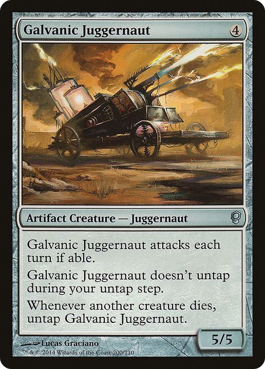 Galvanic Juggernaut in the group Magic the Gathering / Sets / Conspiracy at Proxyprinters.com (44454)