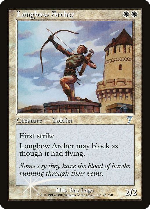 Longbow Archer in the group Magic the Gathering / Types / Creatures / Human at Proxyprinters.com (44456)